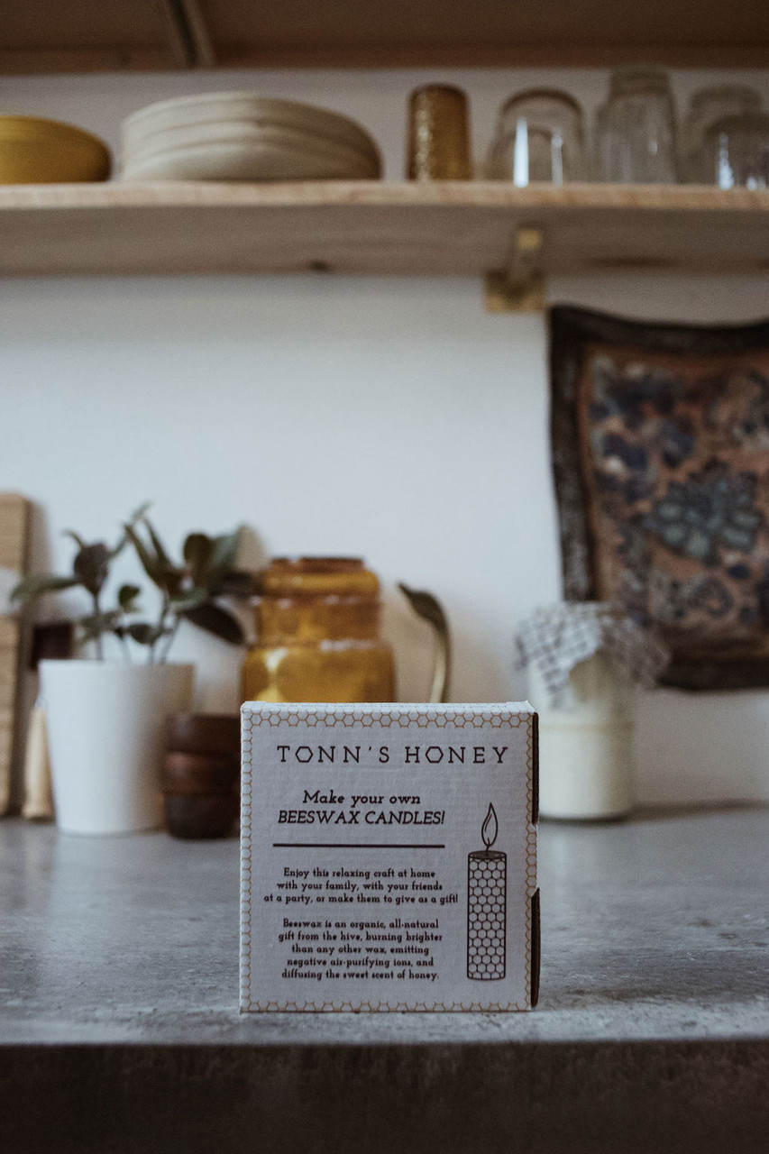 Beeswax Candle Kits - Tonn's Honey