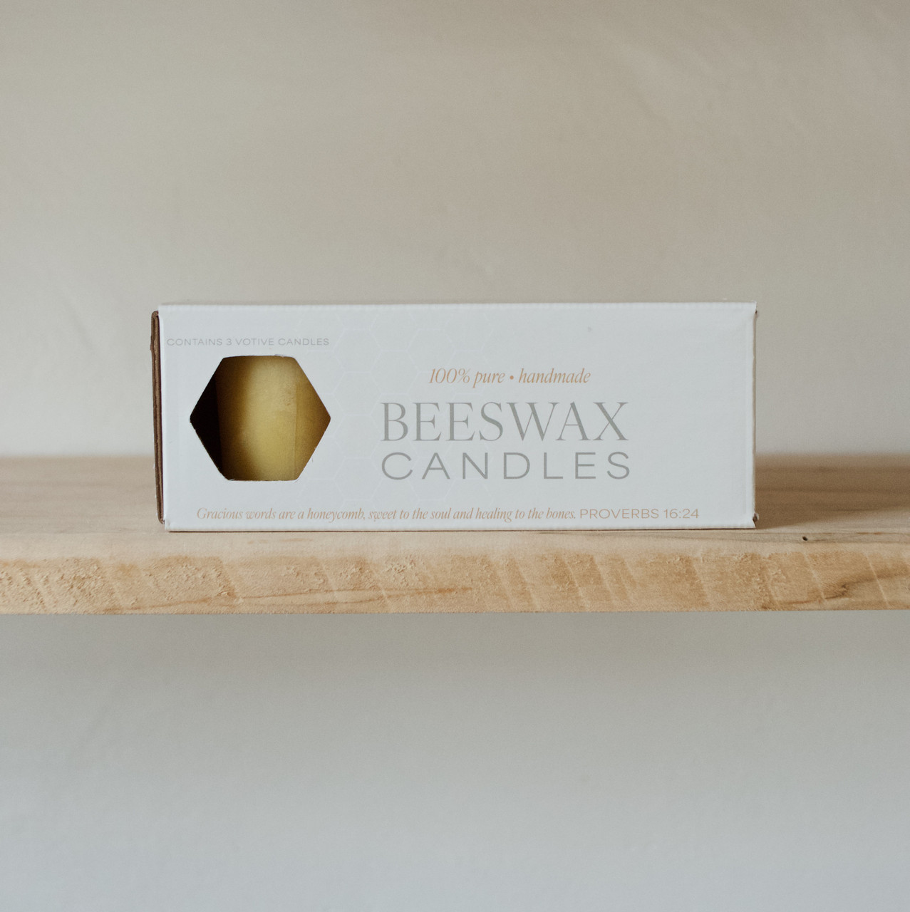 Tonn's Honey Beeswax Candle