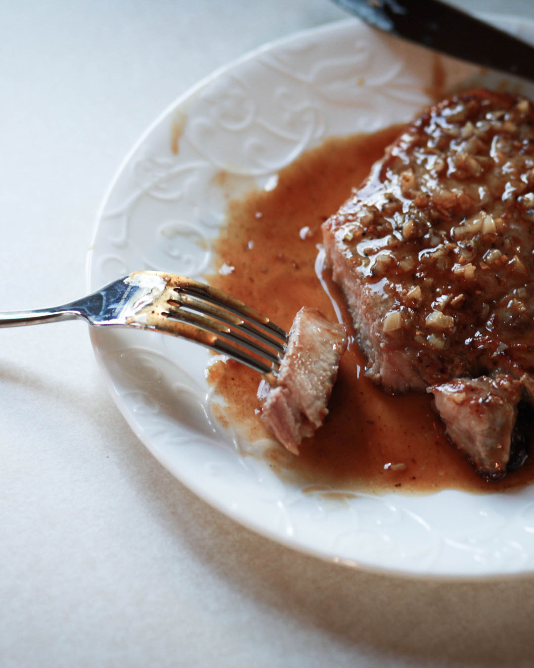 Honey Garlic Pork Chops - Tonn's Honey