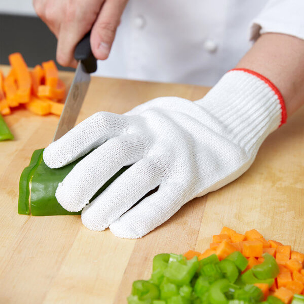 Cut Resistant Stainless Steel Safety Glove For Meat Food Processing