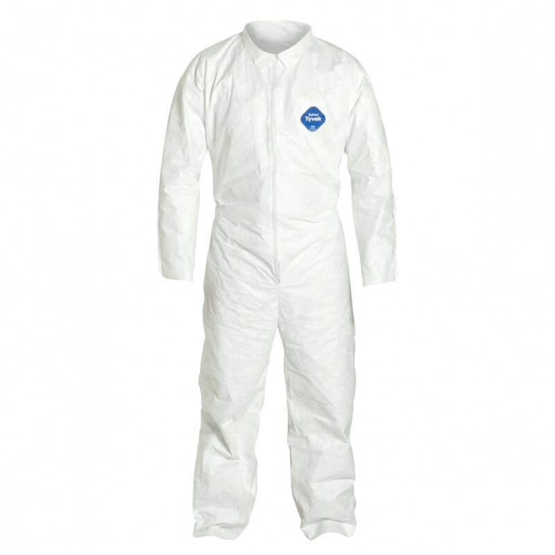 Tyvek Coverall With Open Wrist PPE Clothing