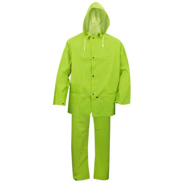 H Hi Viz Rain Suit High Visibility Work Rain Gear - Main Image