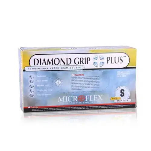 MicroFlex Diamond Grip Plus Gloves – Durable, Powder-Free