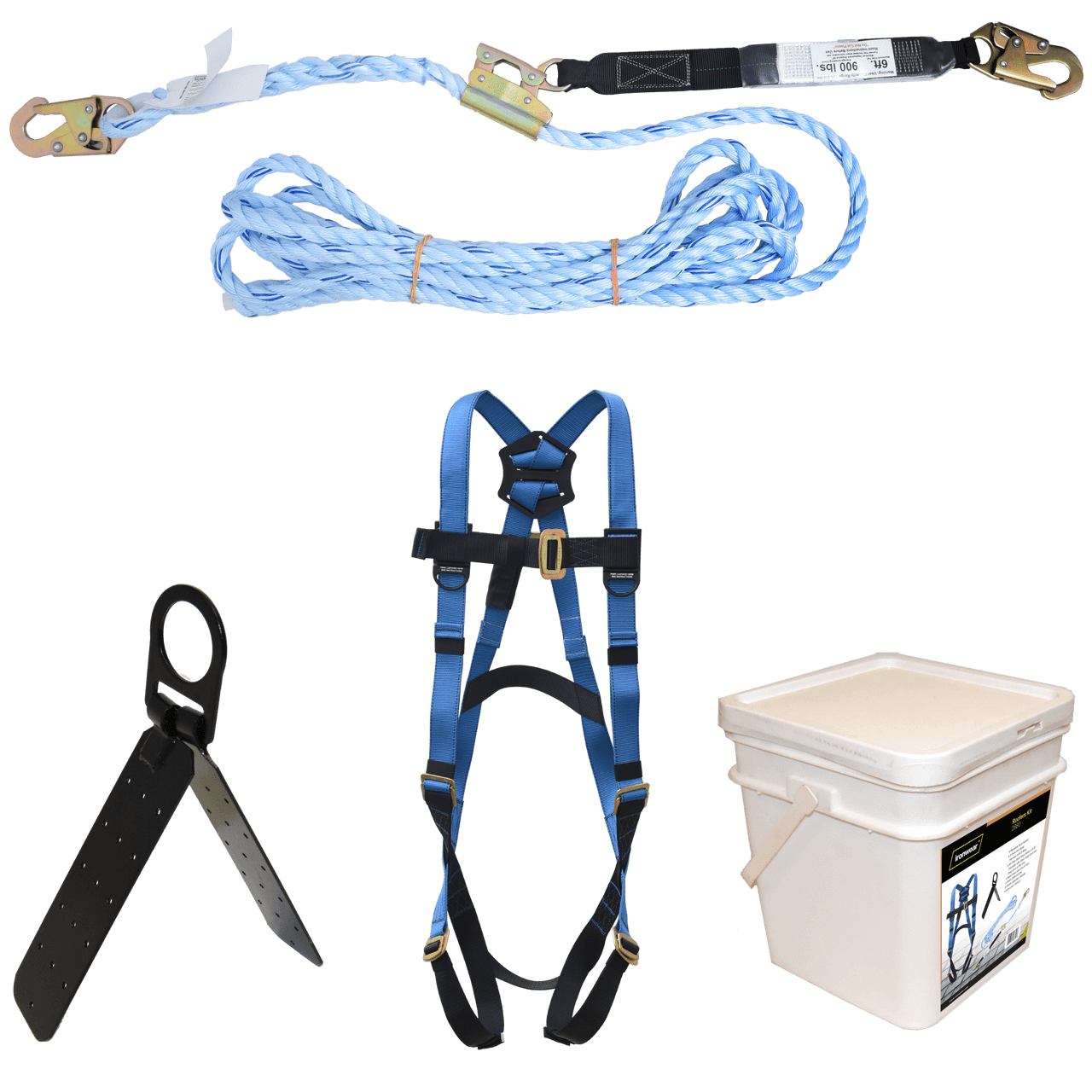 Roofing Harness Kit Safety Harness for Fall Protection