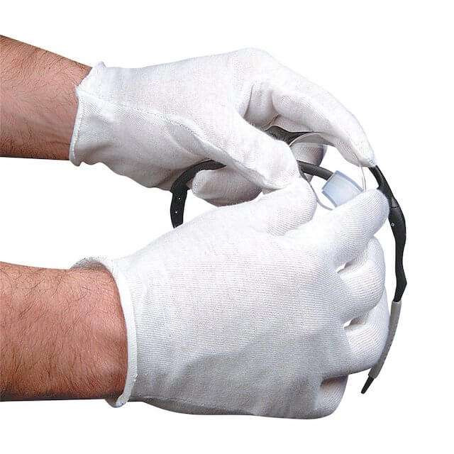 HandFortress Cotton Inspection Gloves – Precision Comfort