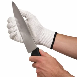 D Flex ANSI A6 cut resistant gloves with stainless steel core for food processing