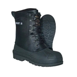 Pac Insulated Steel Toe Work Boots – Front View, -50°F Cold Protection