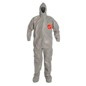 dupont tychem 6000 hazmat suit level b chemical protective coverall