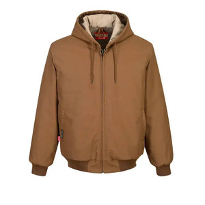 insulated fr hooded jacket cat 4 arc flash