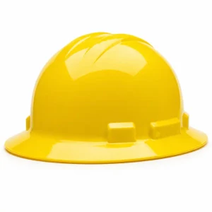 Full Brim Hard Hat ANSI Type 1 Class E and G with 4-Point Ratchet Suspension