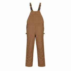 Insulated FR duck bib overalls CAT 4 NFPA 70E compliant front view workwear