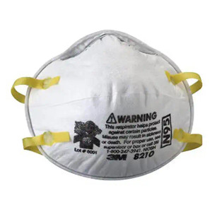 3M 8210 N95 respirator NIOSH approved dust mask