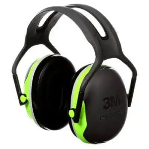 3M Peltor X4A Earmuffs with NRR 31 for industrial noise protection