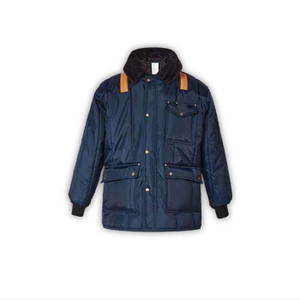 50°F Insulated Hi-Vis Safety Coat with Reflective Trim