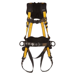 DEWALT D3000 DXFP532131 belted full-body harness with back and side D-rings