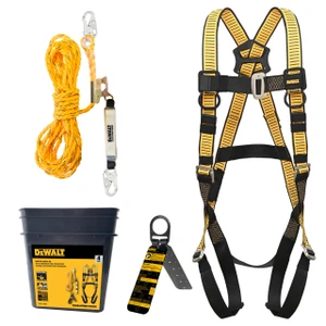 DEWALT Rooftop Safety Kit with 50 ft Lifeline