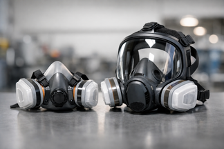 Half mask vs full face respirator: the main difference