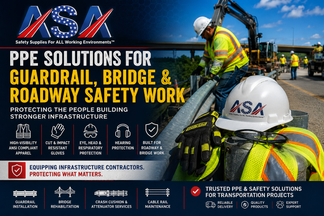 Roadway Safety PPE for Guardrail & Bridge Contractors in Florida