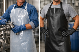 Vinyl or Nitrile Aprons for Industrial Use