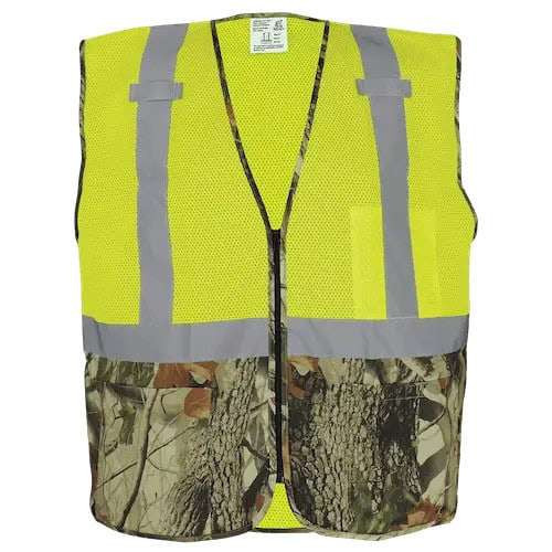 Safety Vest With Camouflage