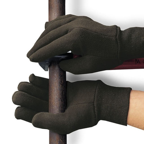Brown Jersey Gloves - Workplace Safety - ASA, LLC