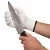 D Flex ANSI A6 cut resistant gloves with stainless steel core for food processing