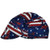 Close-up of air-cushioned sweatband inside flame-resistant welding cap