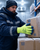 Cold Storage Worker Using Ansell PowerFlex Freezer Glove