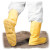Disposable Chemical Protection Boot Covers for Spill Cleanup and Contamination Control