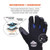 Waterproof Winter Gloves with Touchscreen Fingertips for Construction Work