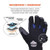 Waterproof Winter Gloves with Touchscreen Fingertips for Construction Work