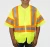 High Visibility Yellow Vest Class 3 with 360 Reflective Tape