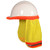 Hi-Vis yellow reflective neck shield sun covers for outdoor safety