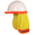 Hi-Vis yellow reflective neck shield sun covers for outdoor safety