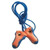 Laser Trak metal-detectable foam earplugs with NRR 32 for hearing protection