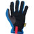 Close-up of synthetic leather palm and reinforced thumb on Mechanix FastFit gloves