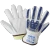 Insulated goatskin driver gloves with Aralene liner, ANSI A6 cut resistance, 3M Thinsulate insulation, TPR impact protection, and open cuff.