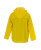 Yellow Hooded Rain Jacket with Storm Flap – Workwear Protection Gear