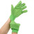 Corded work gloves with reinforced palm