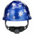 Reverse donning view of MSA Stars & Stripes Hard Hat – compliant industrial helmet