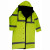 Police Reversible Raincoat – High Visibility Waterproof Lime Side