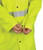 Police Raincoat Side View – Adjustable Cuffs and Badge Tab