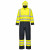 High-Visibility Winter Coverall with Reflective Stripes – Outdoor Work Protection