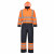 Orange Cold Weather Coverall – PU Coated Quilted Lining for Extreme Cold