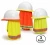 hi vis hard hat neck shade sun protection cover with reflective stripe