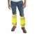 ansi class e high visibility leg gaiters construction
