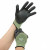ansi a4 kevlar steel fiber cut resistant gloves with foam nitrile coating for industrial work