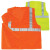 High-Visibility 5-Point Tear-Away Safety Vest ANSI Class 2 Reflective