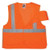 ANSI Class 2 breakaway safety vest with silver reflective striping