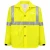 High-Visibility Self-Extinguishing Rain Jacket ANSI Class 3 Safety Workwear